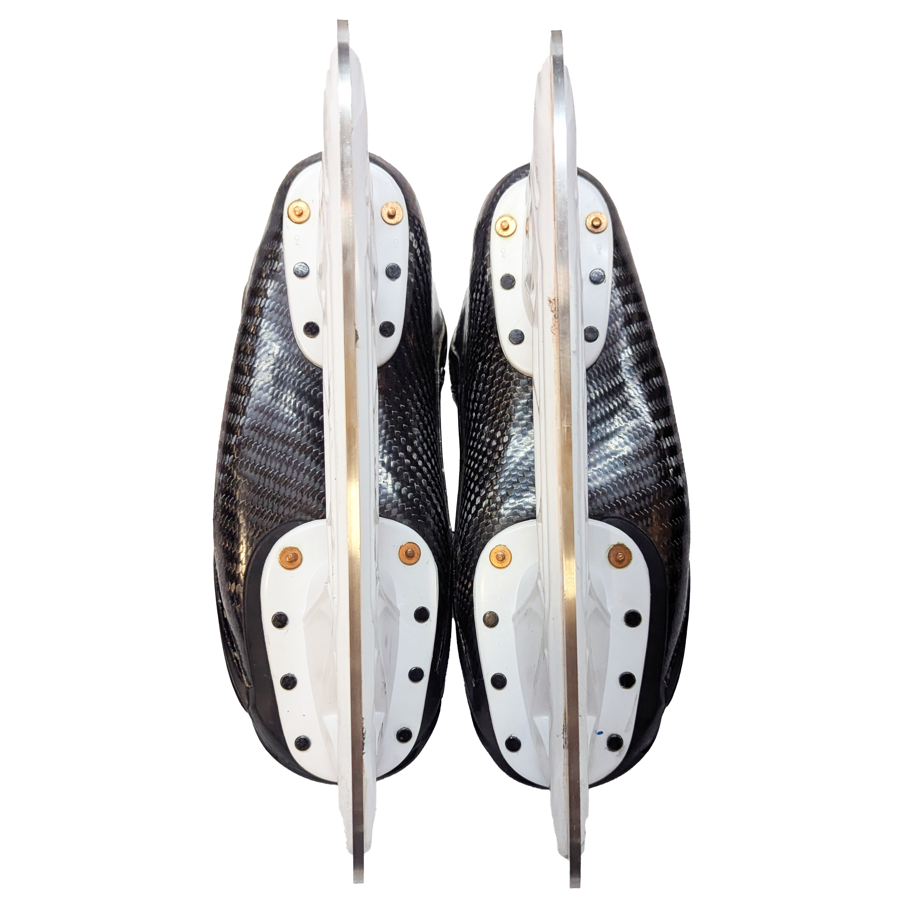 True Custom - Patins de gardien de but de hockey NCAA Pro Stock d'occasion - Taille 9